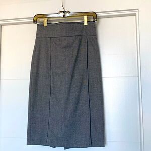 Pencil Gray Skirt